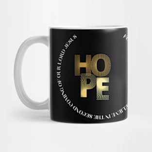 hope in god t shirt Mug